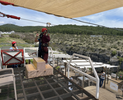 Safranbolu'da Zipline